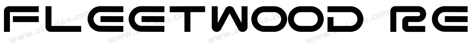 Fleetwood Regular字体转换